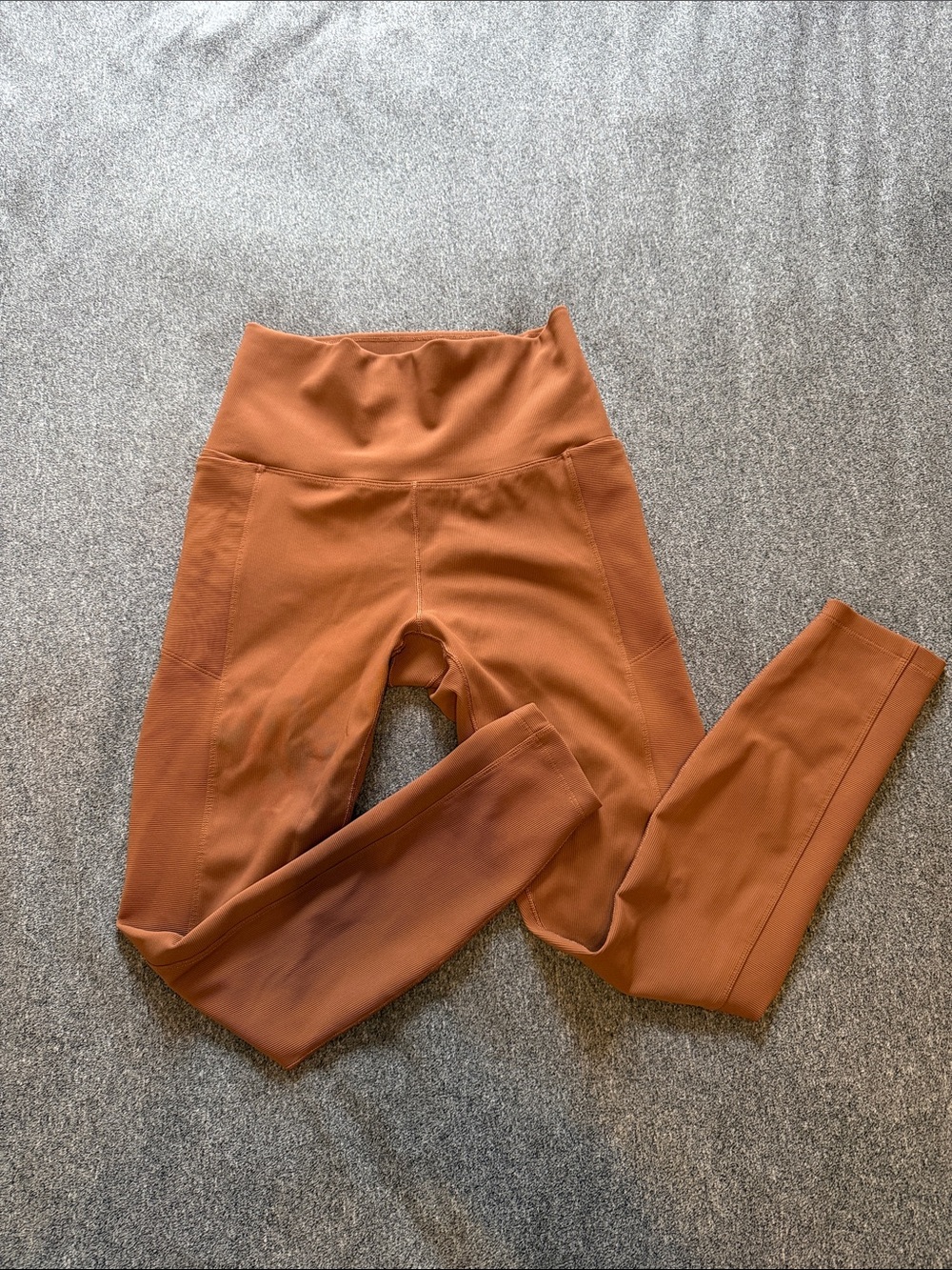 CALIA by Carrie Underwood Rust Brown High-Waist Performance Leggings
